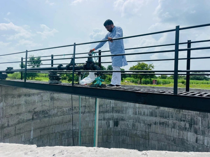 जल जिवन आतंर्गत पानिपुरठा नविन विहीरी