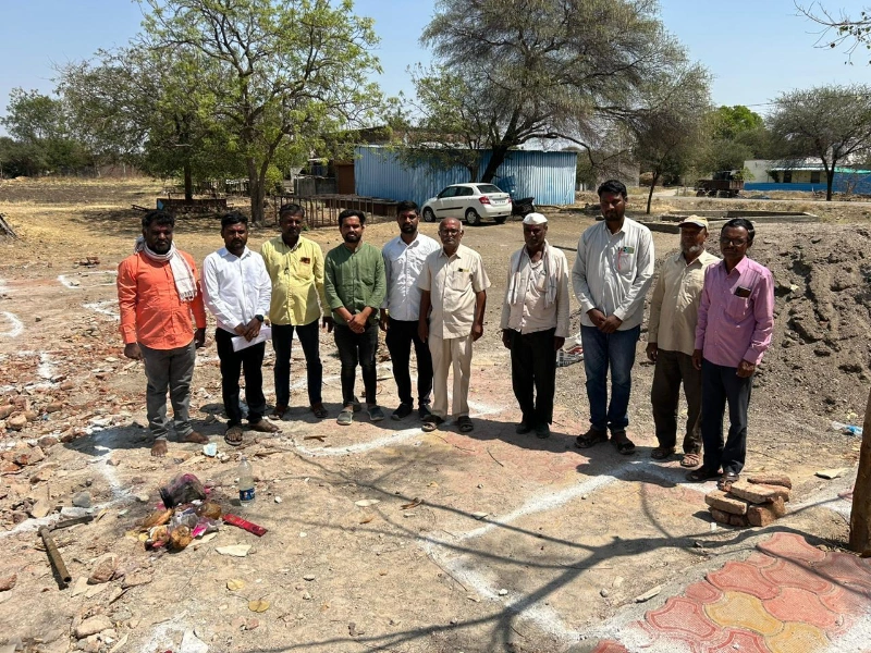 वानगांव शाळेत भूमिपूजन कार्यक्रम संपन्न