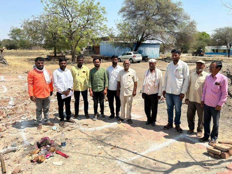 वानगांव शाळेत भूमिपूजन कार्यक्रम संपन्न