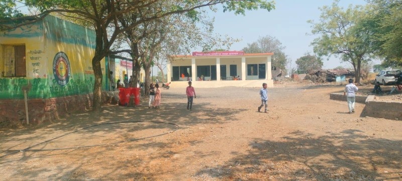वानगांव शाळेत दोन नवीन वर्गखोल्या पूर्ण