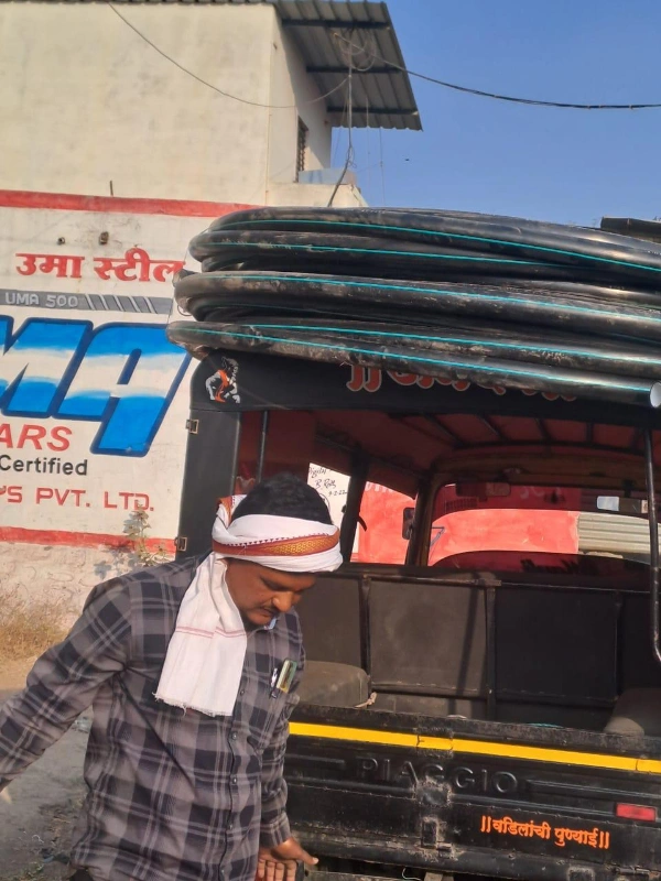 तलाव विहिरीवर नवीन मोटर बसवली